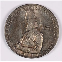 1920 PILGRIM COMMEMORATIVE HALF GEM BU