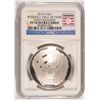 Image 1 : 2014 BASEBALL HALL OF FAME SILVER DOLLAR, NGC PROOF-70 EARLY RELEASE!!  WOW!!