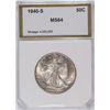 Image 1 : 1940-S WALKING LIBERTY HALF DOLLAR PCI MS-64