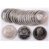 Image 1 : ROLL OF ( 20 ) 1966 CANADIAN SILVER DOLLARS, ALL GEM BU+