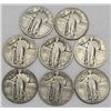 Image 1 : Lot of 4 Standing Liberty Quarters-From Cache