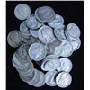 Image 1 : Roll of Mercury Dimes g-xf grades- 50 Coins