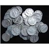 Roll of Mercury Dimes g-xf grades- 50 Coins