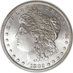 1882-O Morgan Silver Dollar