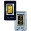 Image 1 : 1 oz Pamp Suisse Pure Gold Bar on Assay Card