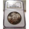 Image 1 : 1884 MS 65 NGC Toned Morgan Dollar
