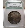 Image 1 : 1884-s AU 58 NTC KEY DATE Morgan Toned