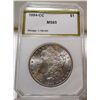 Image 1 : 1884 CC MS 65 PCI Morgan Dollar