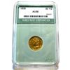 Image 1 : 1838 AU 58 Classic $ 2.5 Gold $ 2300 NTC