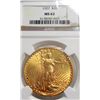 1927 $ 20 Gold Saint Gauden's MS 62 NGC