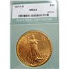 1911 s MS 64 NTC $ 20 Gold Saint Gauden's