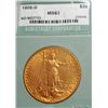 1908 d MS 63 NTC $ 20 Gold Saint Gauden's