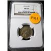 Image 1 : 1914 S MS 64 NGC Buffalo Nickel KEY Date
