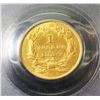 Image 2 : 1854 PCGS AU 53 T-II $ 1 Gold Coin