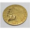 Image 1 : 1913 P $ 5 Gold Indian