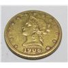 Image 1 : 1906 S $ 10 Gold Liberty