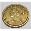 Image 1 : 1899 s $ 5 Gold Liberty