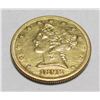 Image 1 : 1898 s $ 5 Gold Liberty