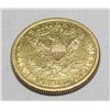 Image 2 : 1898 s $ 5 Gold Liberty