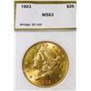 1903 MS 63 PCI $ 20 Gold Liberty