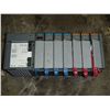 Image 1 : Allen Bradley SLC 500 7-Slot Rack Model 1746-A7 Series B w/ 3 Input 3 Output 1 Adapter 1 Power Suppl