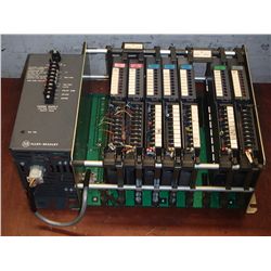 Allen Bradley Bulletin 1771 I/O Chassis Model: 1771-AB Series D _ 5 Input 2 Output