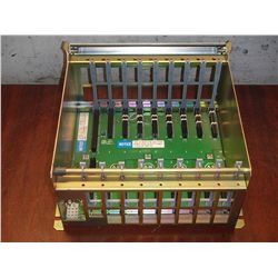 Allen Bradley 8 Slot I/O Chassis Model: 1771-A2B B Board Number: 960188-01B _ No Modules