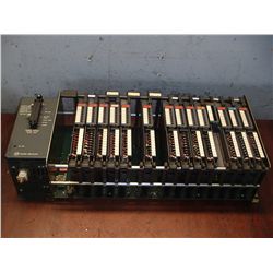 Allen Bradley Bulletin 1771 I/O Chassis Model: 1771-AD Series D _ 14 Inputs _ Power Supply 1771-P2