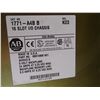Image 9 : Allen Bradley 16 Slot Rack I/O Chassis Model: 1771-A4B-B Rev K03 4 Outputs 12 Inputs 1 PC