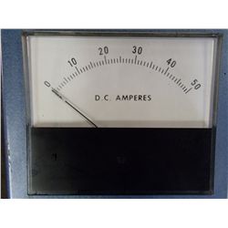 Amperes Scale - DC - No Tag