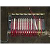 Image 1 : Allen Bradley 16 Slot Rack I/O Chassis Model: 1771-A4B-B Rev K03 _ 16 Inputs 1 Local I/O Adapter