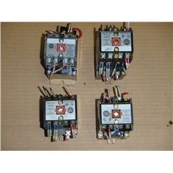 Lot of (4) Allen Bradley Contactors