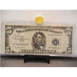 1953 $5 Silver Certificate