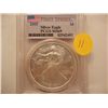 Image 1 : 2005 American Silver Eagle, .999 Fine Silver, 1 Troy Oz., First Strike, Graded by PCGS MS69