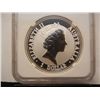 Image 2 : 1993 $1 Australian Kookaburra, KM-209, GEM UNC, .999 Fine Silver, 1 Troy Oz., Graded by NGC