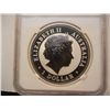 Image 2 : 2005 $1 Australian Kookaburra, .999 Fine Silver, 1 Troy Oz., Graded by NGC MS69