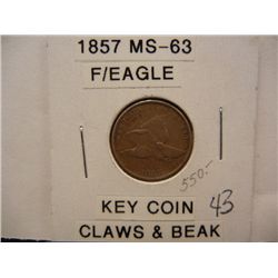 1857 Flying Eagle Cent