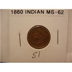1860 Indian Head Cent