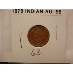 1878 Indian Head Cent
