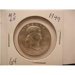 1949 Franklin Half Dollar
