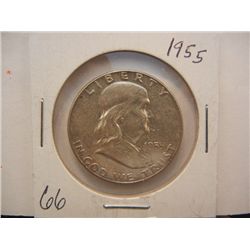 1955 Franklin Half Dollar