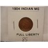 Image 1 : 1904 Indian Head Cent