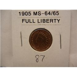1905 Indian Head Cent