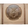 Image 2 : 2012-W American Silver Eagle, First Releases, .999 Fine Silver, 1 Troy Oz., Graded by NGC MS69, Stru