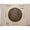 Image 1 : 1873 Seated Liberty Half Dollar w/ Arrows