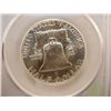 Image 2 : 1961 Franklin Half Dollar, Graded by PCGS MS64