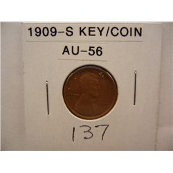 1909-S Lincoln Wheat Cent, Key Date