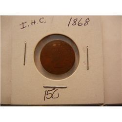 1868 Indian Head Cent