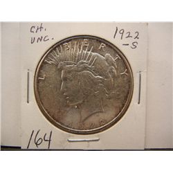 1922-S Peace Dollar