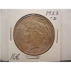 1923-D Peace Dollar